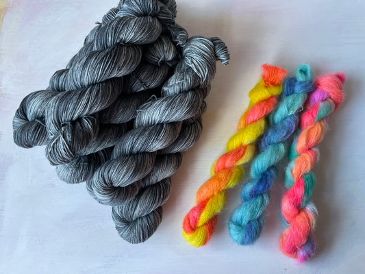Trillion Shawl official yarn kit