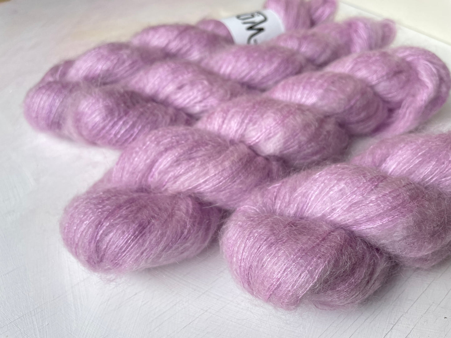 Lilac love - Mohair Silk - Lace